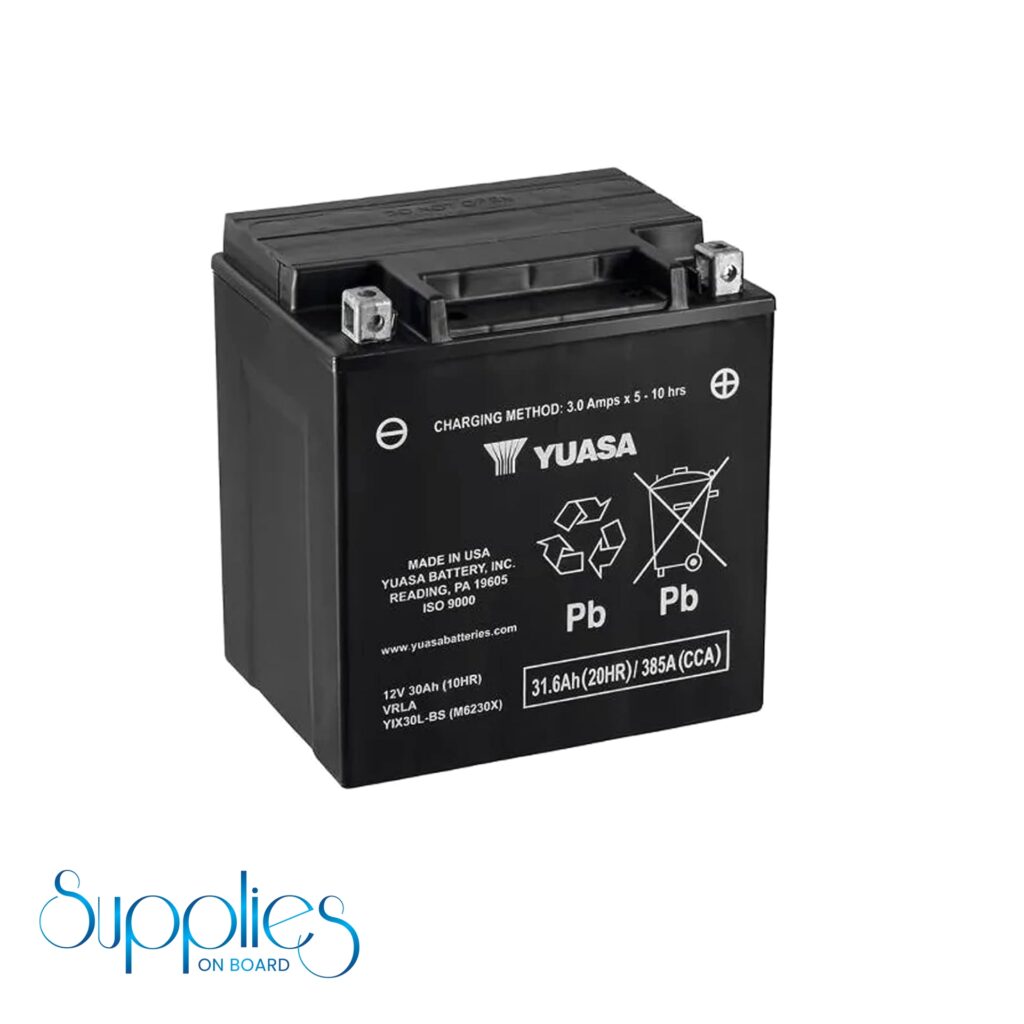Yuasa YIX30L 12V 30 Amp Battery