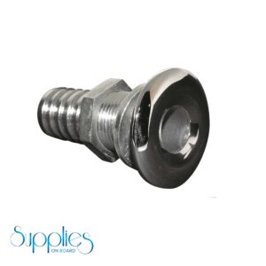 Ombrinale di scarico ottone cromato