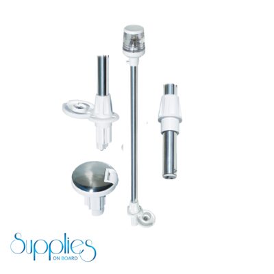 Removable 360° light pole